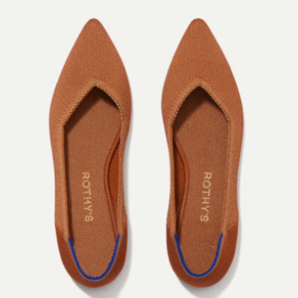 Rothy’s The PointFawn Shoes Size 7 Brand New in Box